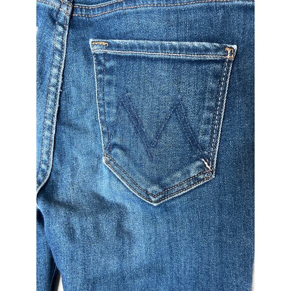Mother size 23 jeans The Insider Ankle blue high-rise - Picture 3 of 9